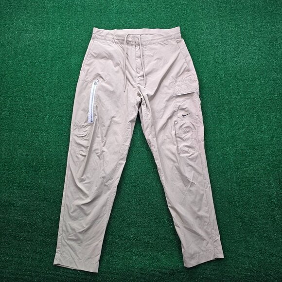 Nike Pants Mens 30 Medium Beige Sportswear Style Essentials Utility Joggers - Picture 1 of 13